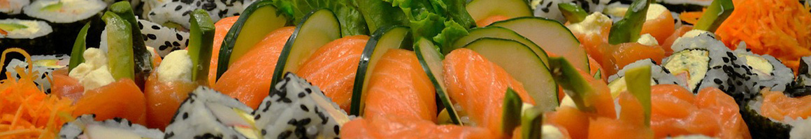 Eating Sushi at Sushi Bell restaurant in Queens, NY.